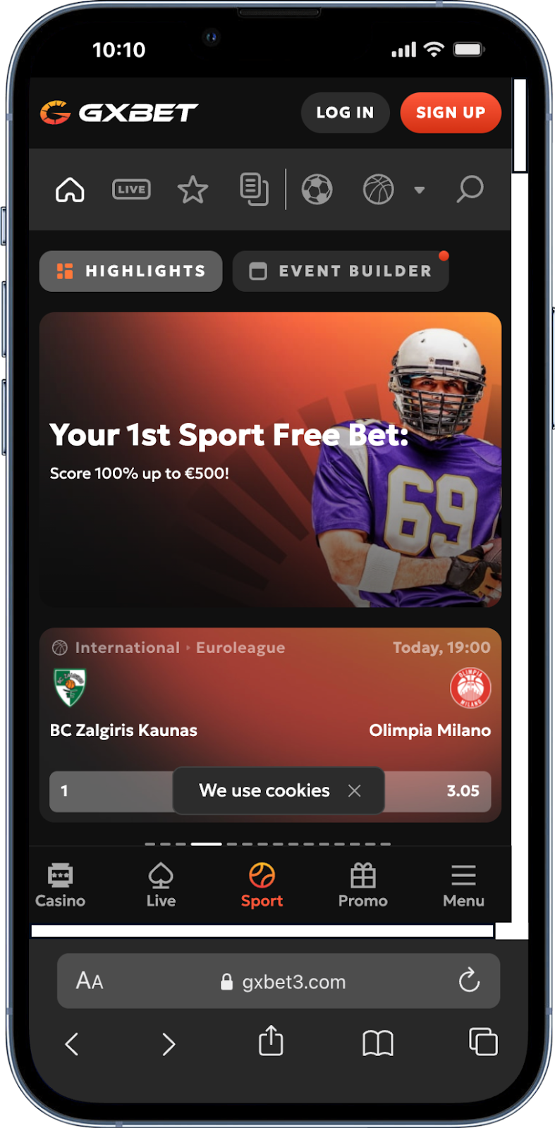 Bookmaker zonder Cruks Gxbet