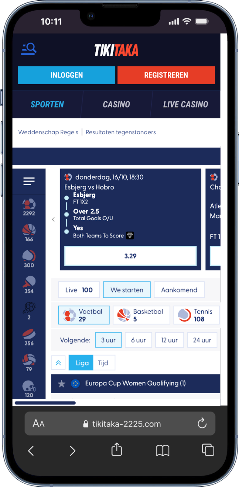 Tikitaka - Nederlandse bookmaker