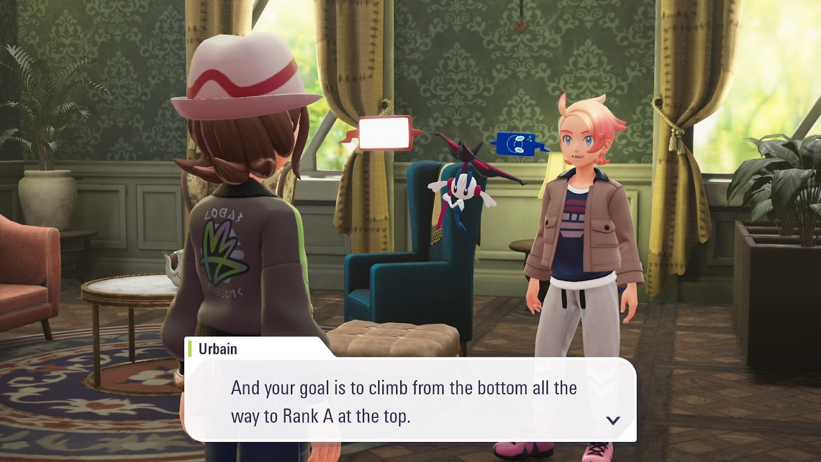 Pokémon Legends Z-A - A conversation with Urbain