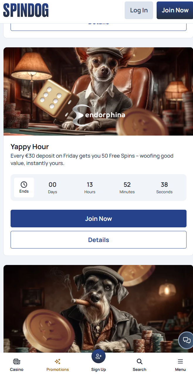 Spindog is een casino online zonder registratie