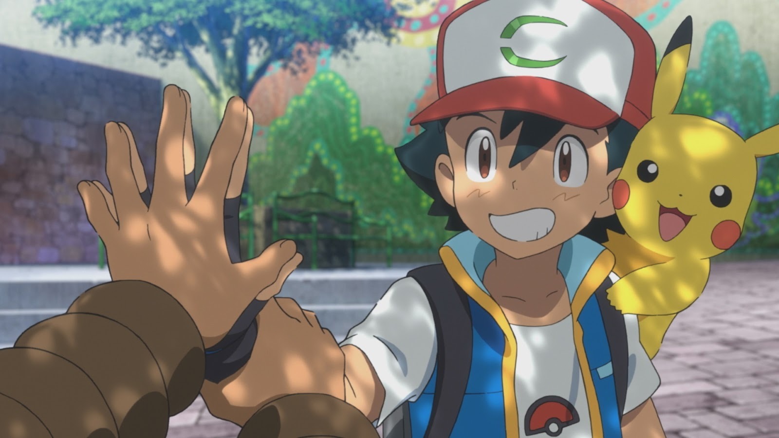 Pokémon - Ash and Pikachu in the anime.