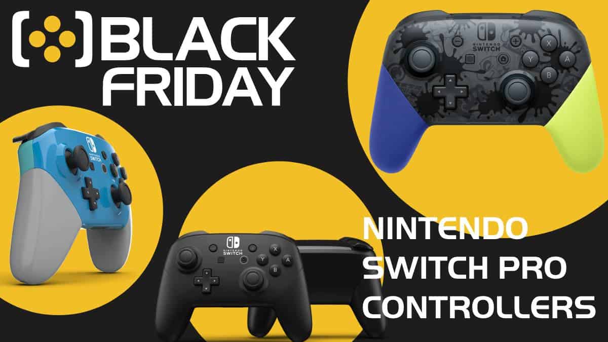 Black Friday Nintendo Switch Pro Controller deals 2023
