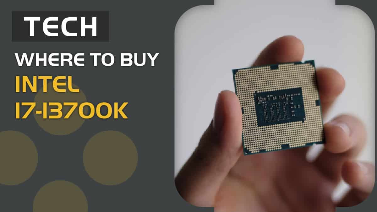 Intel i7-13700K release date, price, specs, where to buy