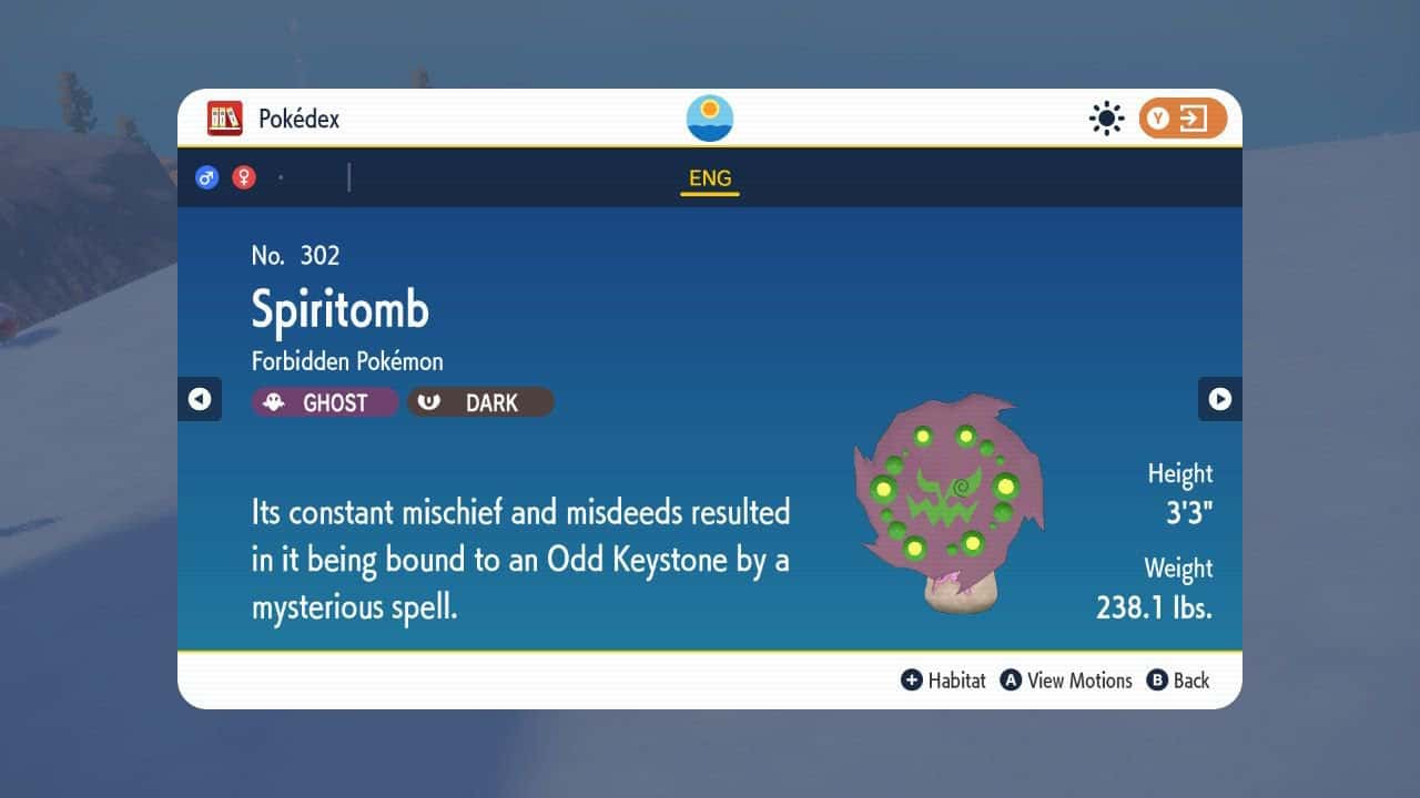 How To Get Spiritomb in Pokémon Scarlet And Violet