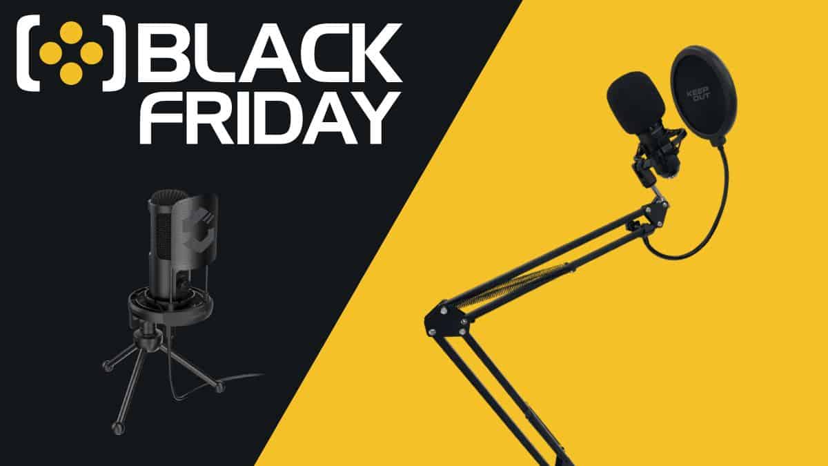 Best five Black Friday deals on microphones for streamers