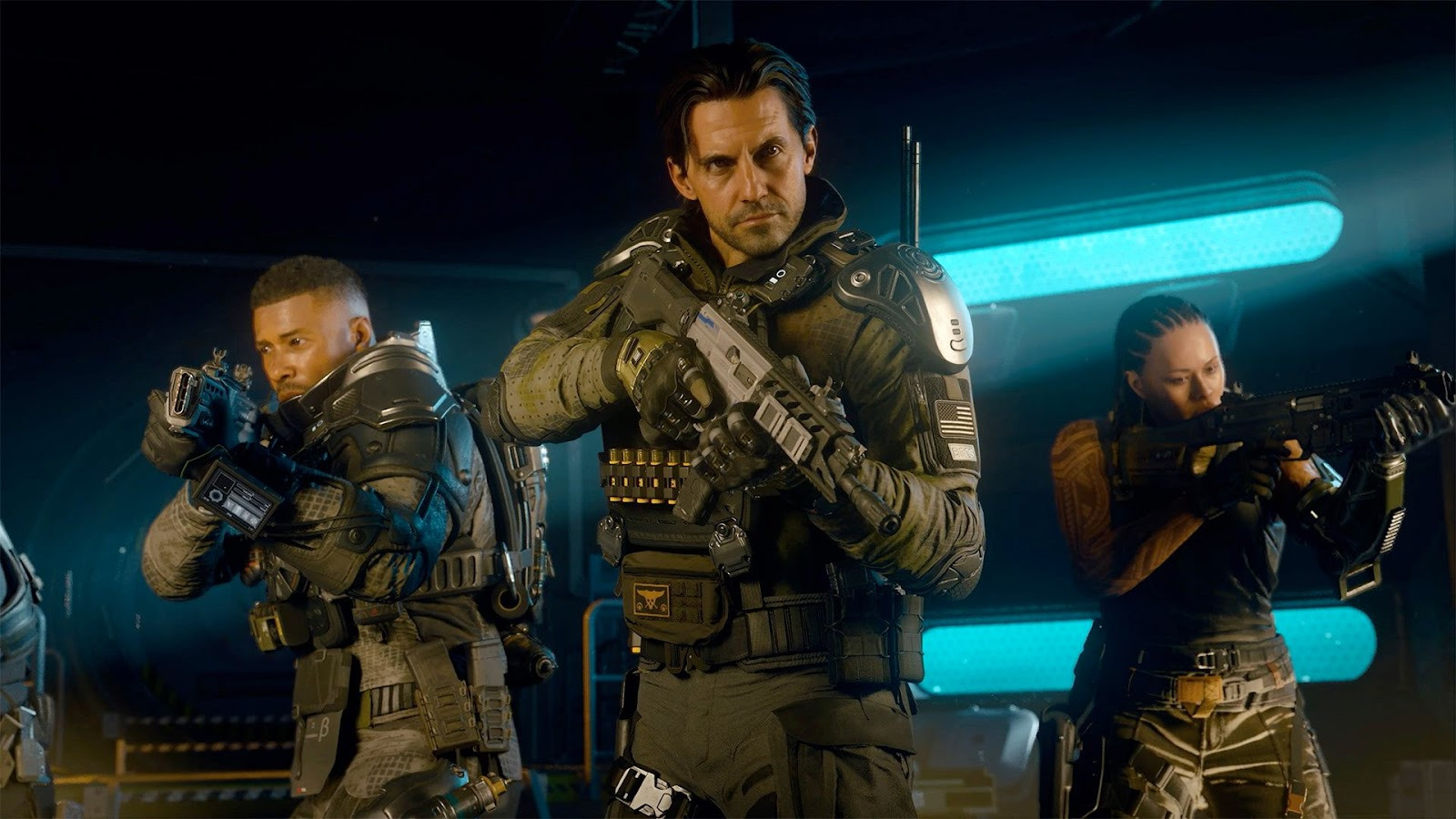 The Outer Worlds 2 - Aza looking menacing.