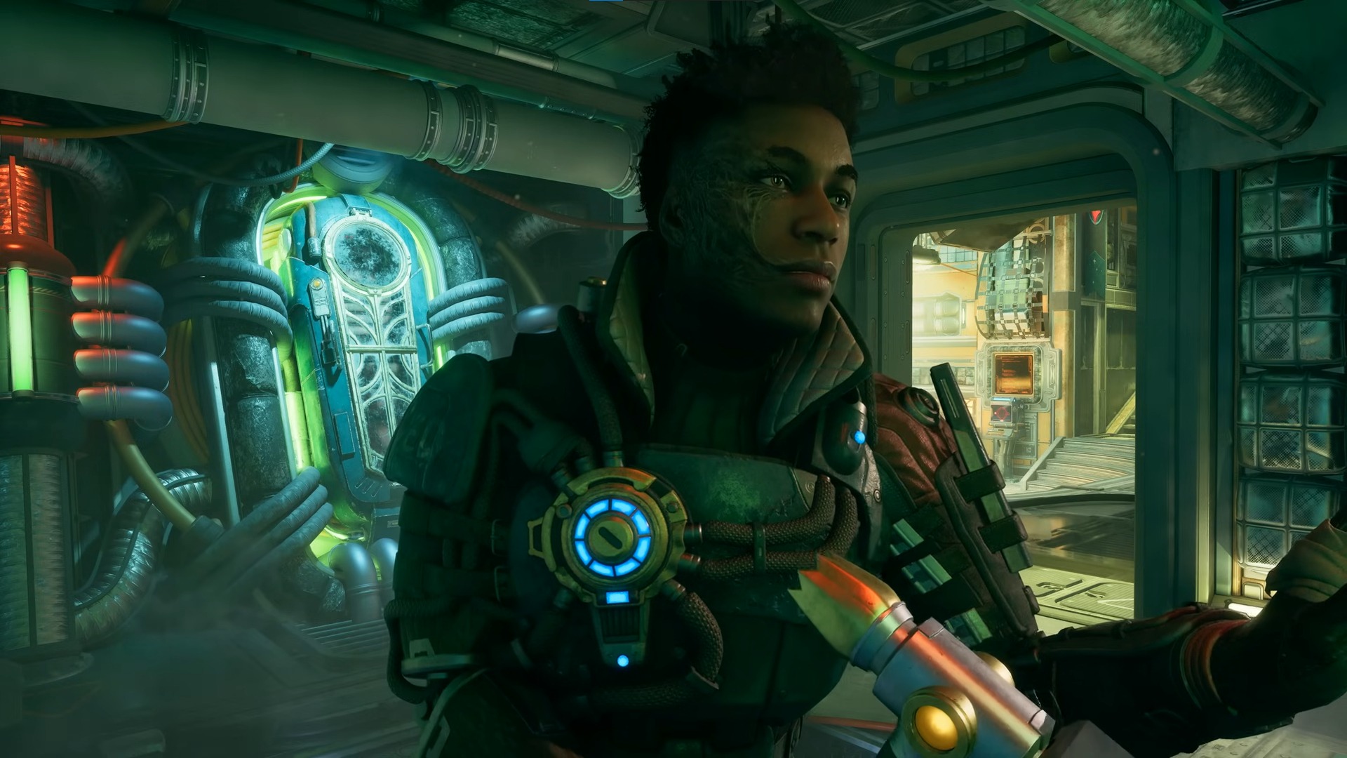 The Outer Worlds 2 - A close up of Niles