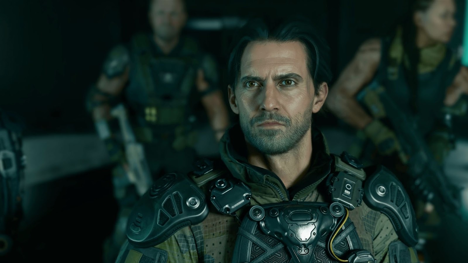 Call of Duty Black Ops 7 - Mason stares into the middle distance