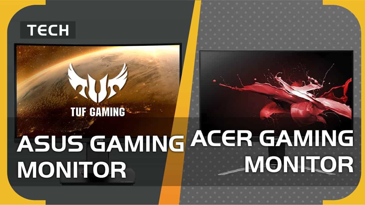 ASUS vs Acer monitors – which brand is best for gaming?