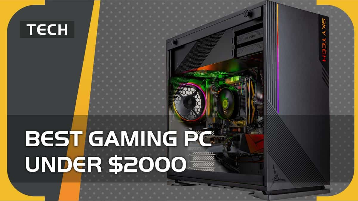 Best gaming PC under $2000 in 2023 – top desktop for PC gaming