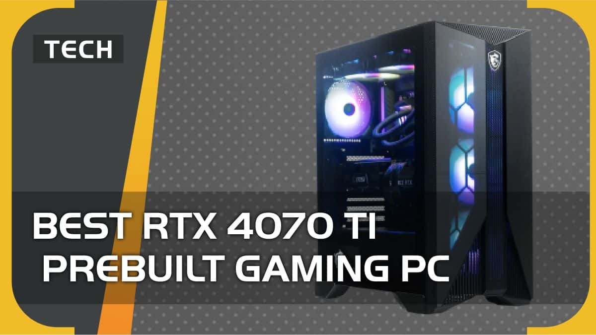 Best RTX 4070 Ti prebuilt gaming PC – Skytech, MSI & more