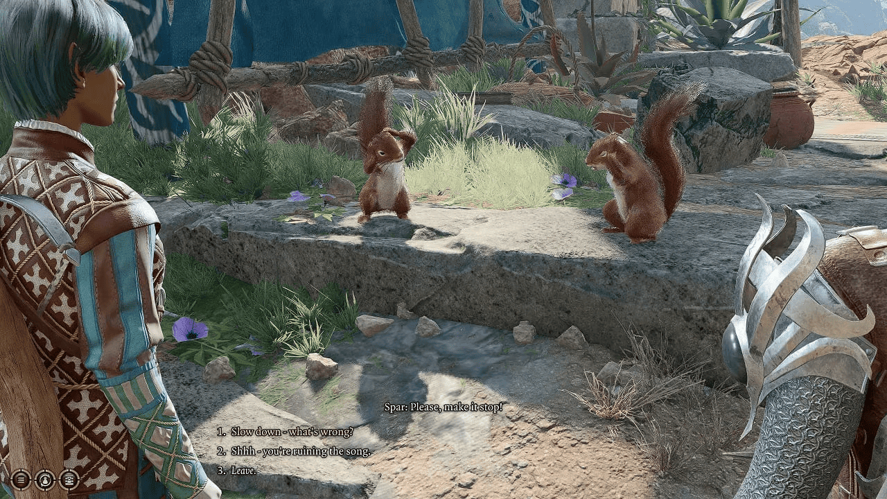 A couple is enjoying a video game together on their gaming PC during the holiday season.