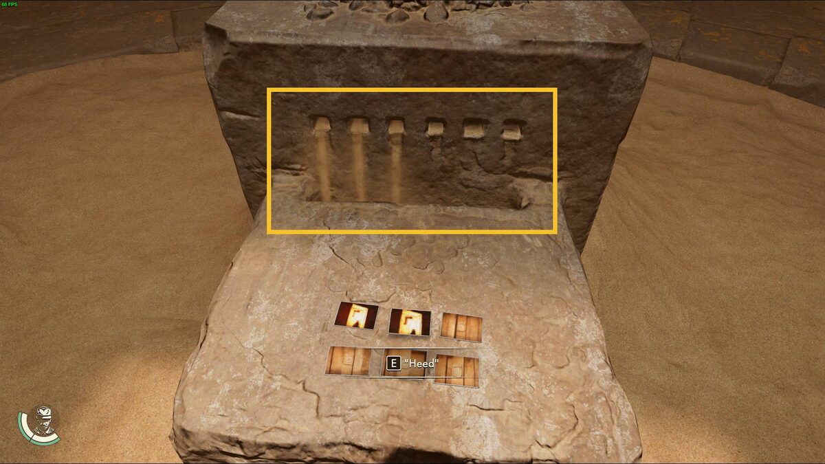 Indiana Jones and the Great Circle Chamber of Resonance: tablet in the Chamber of Resonance.