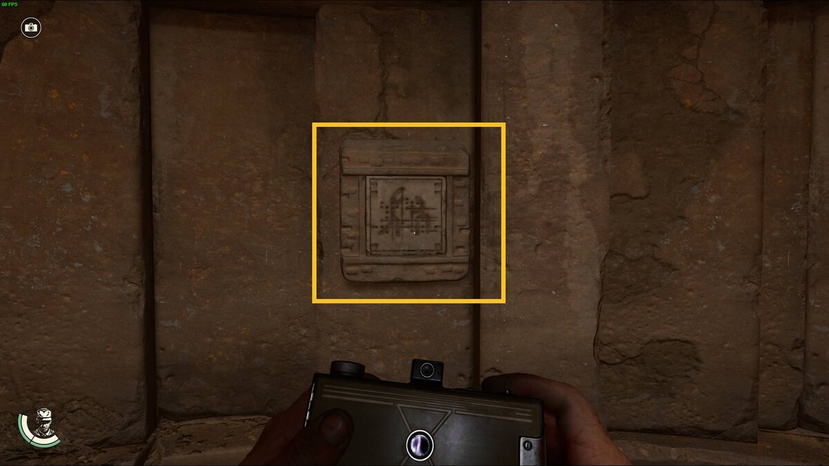 Indiana Jones and the Great Circle Chamber of Resonance: tablet in the Chamber of Resonance.
