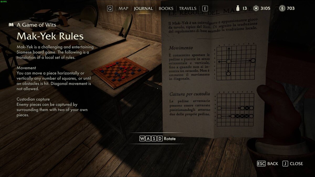 Indiana Jones and the Great Circle A Game of Wits safe code: Lorenzo's Challenge document.