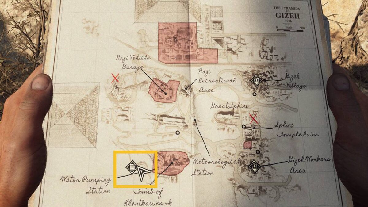 Indiana Jones and the Great Circle A Thief's Promise missing Nazi: Waster Pumping Station.