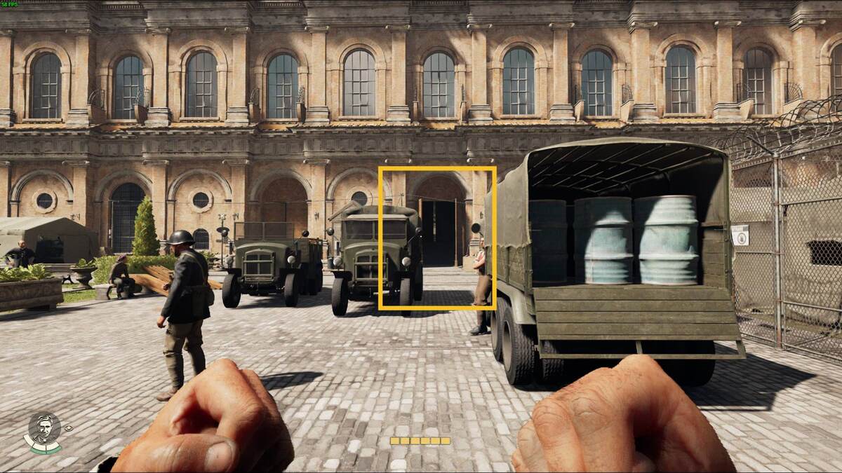 Indiana Jones Blackshirt Key: Vatican.