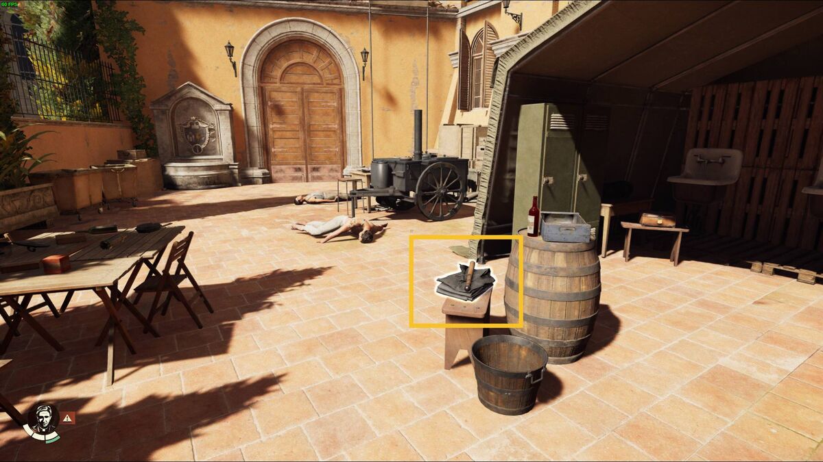 Indiana Jones Blackshirt Key: Vatican.