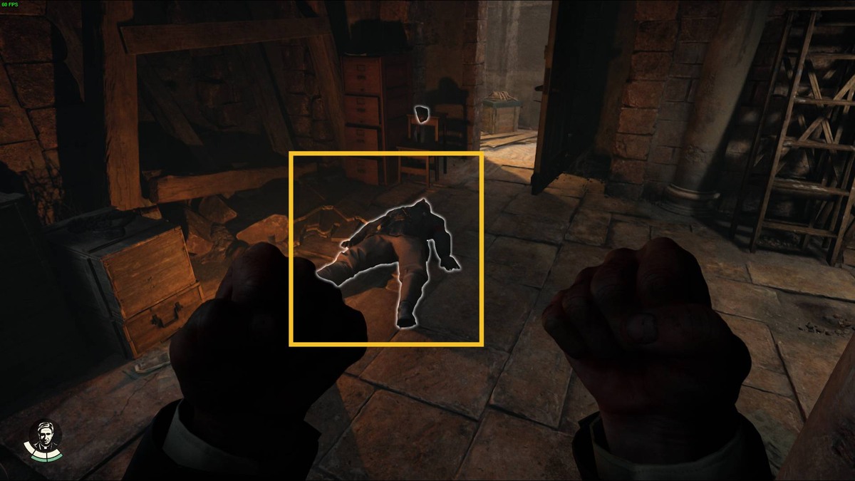 Indiana Jones cellar chest code: Indy in a cellar.