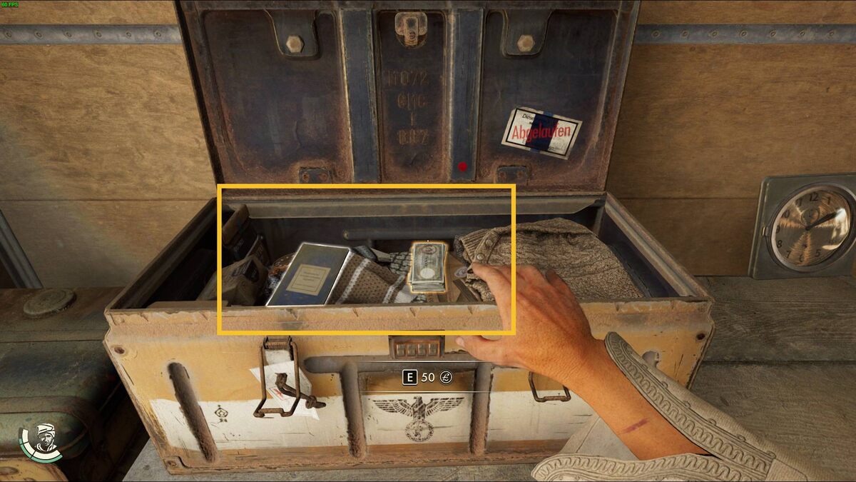 Indiana Jones and the Great Circle Weather Station Cloud Atlas safe code: weather station.