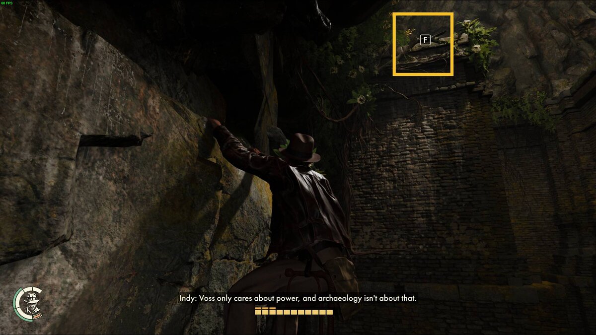 Indiana Jones and the Great Circle Demon's Tomb Puzzle: jungle chamber.