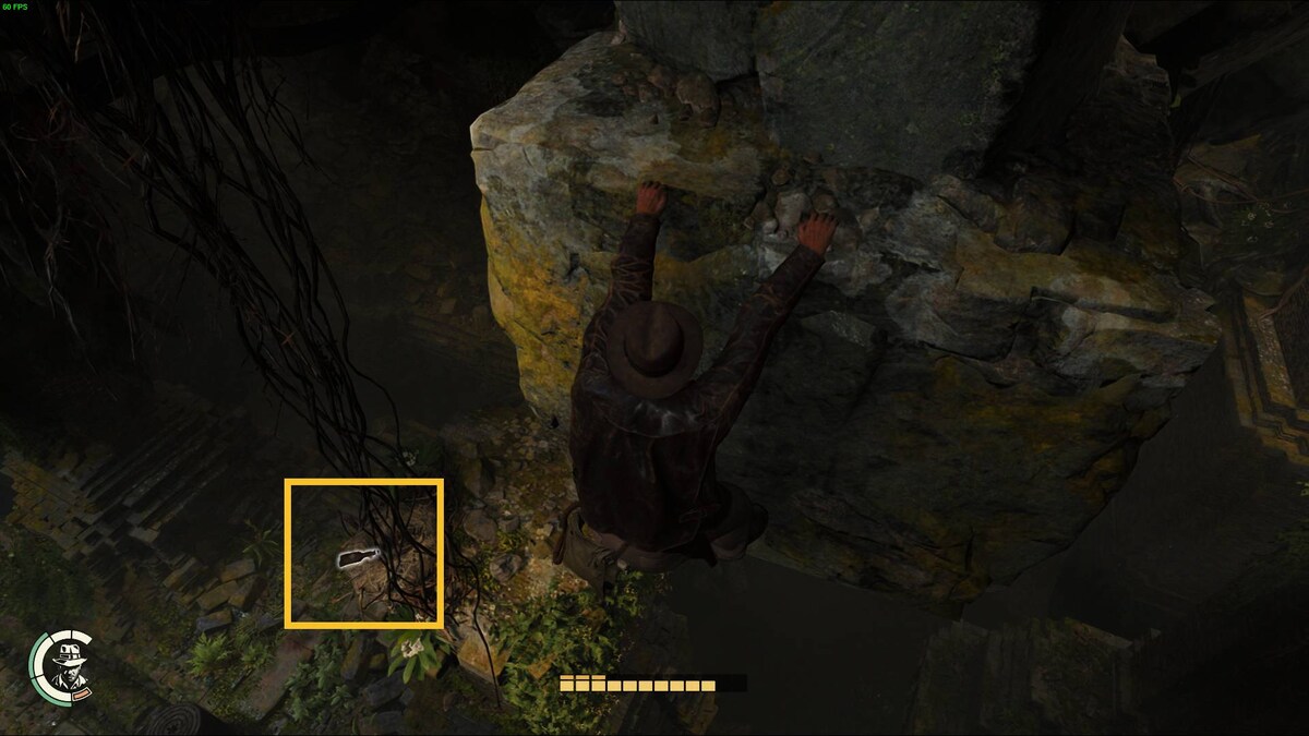 Indiana Jones and the Great Circle Demon's Tomb Puzzle: jungle chamber.