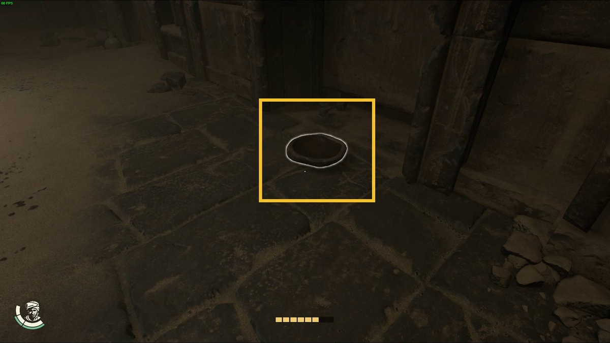 Indiana Jones and the Great Circle Sanctuary of the Ancient Gold Mask puzzle: Statue of Light puzzle chamber.