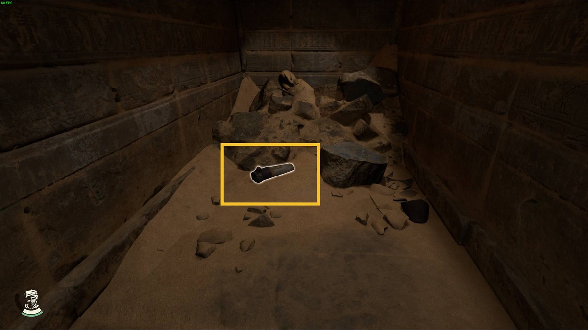 Indiana Jones and the Great Circle Seat of Eternity sarcophagus: sarcophagus chamber.