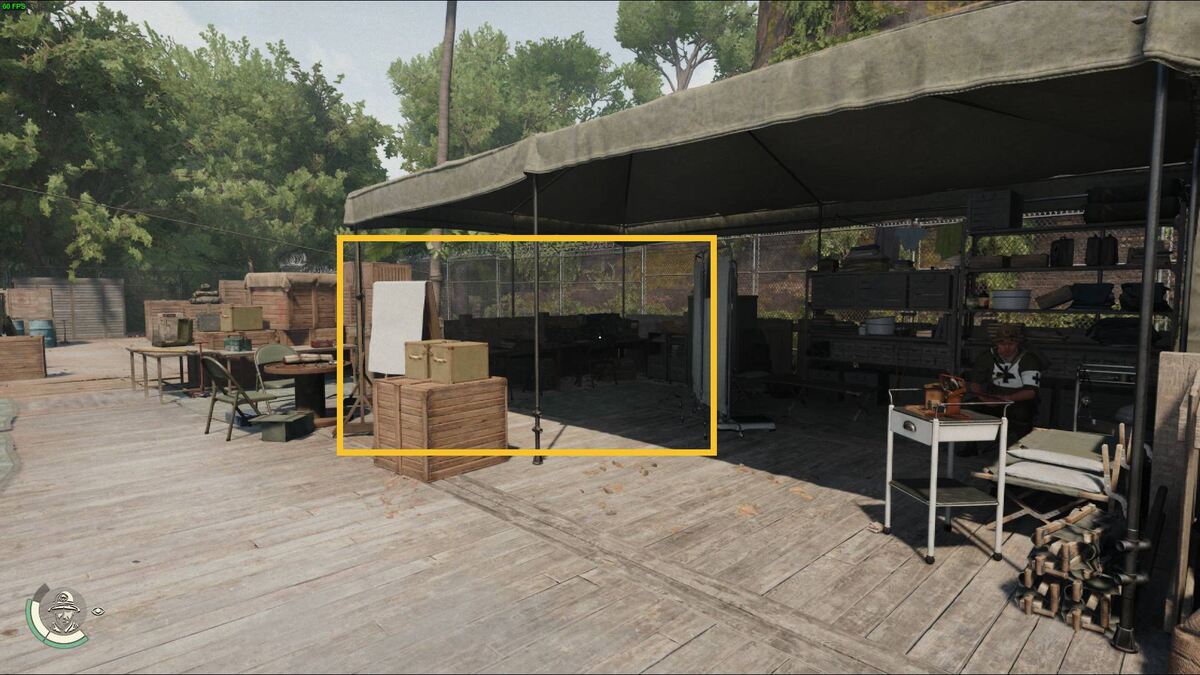 Indiana Jones and the Great Circle Timely Arrival chest code: fascist tent.