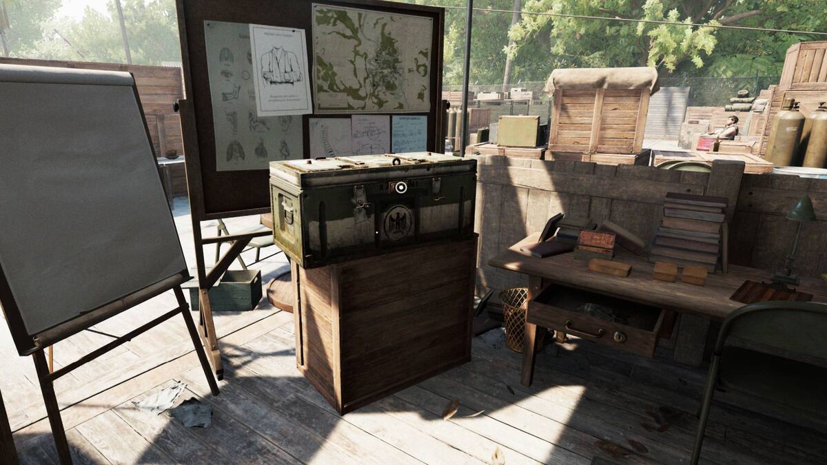 Indiana Jones and the Great Circle Timely Arrival chest code: chest.