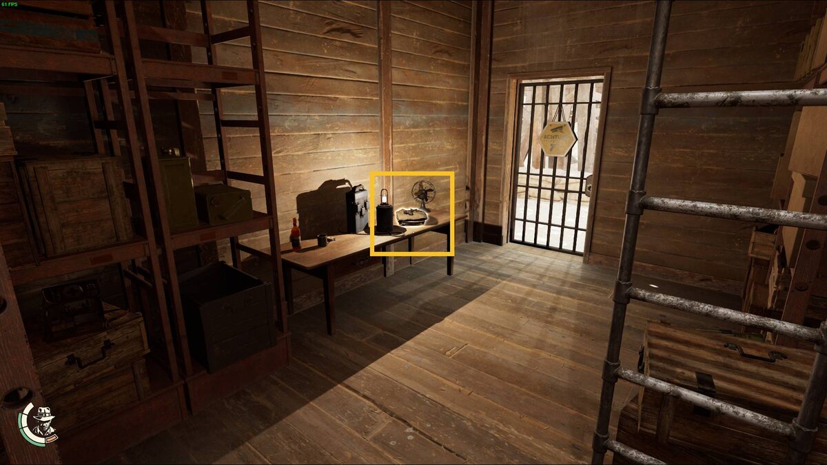 Indiana Jones and the Great Circle Wehrmacht Key and Uniform: guard tower.
