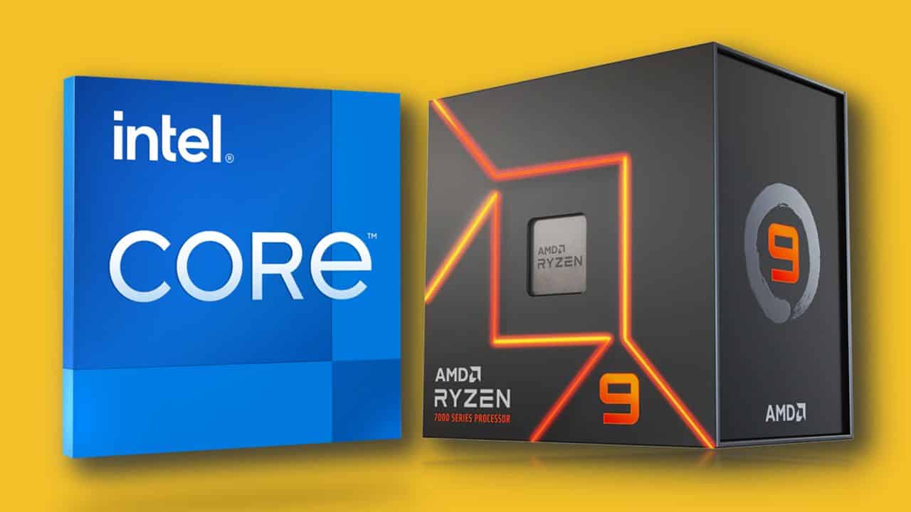 intel and amd ryzen cpu