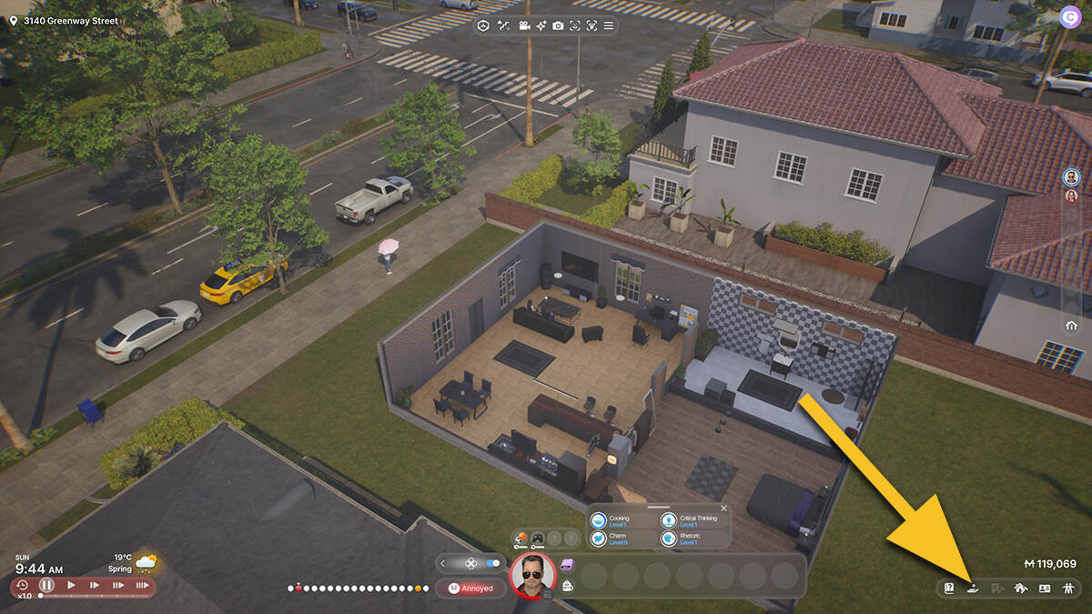 inZOI city karma: Edit City menu.