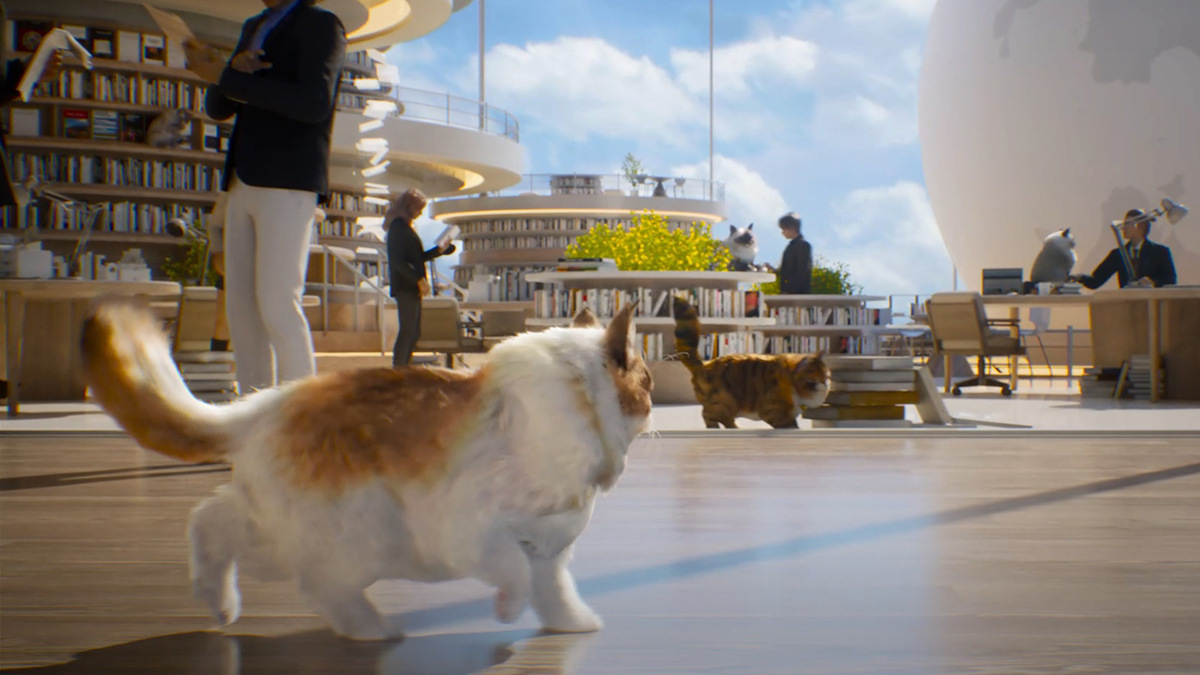 inzoi pets: furry cat roaming an apartment.
