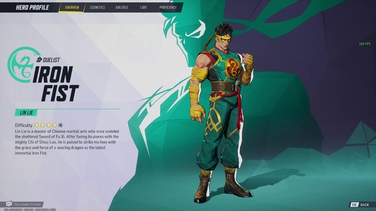Iron Fist backstory in Marvel Rivals