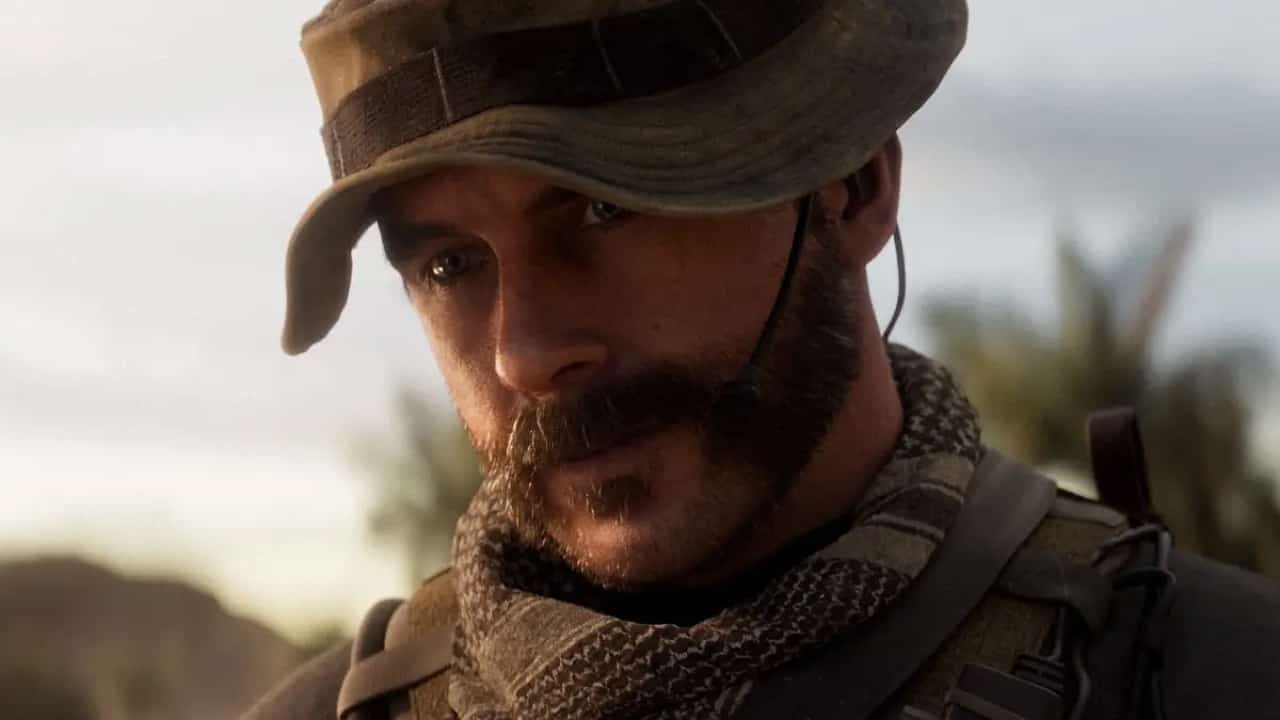 A man wearing a hat and a mustache, or is MW3 a reboot?