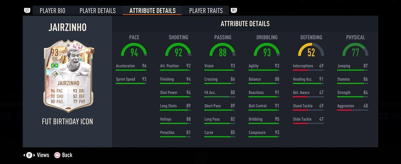 jairzinho fut birthday icon sbc player profile fifa 23