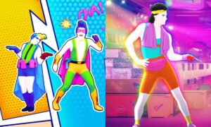 Just dance 2024 collage showing characters dancing on stage.