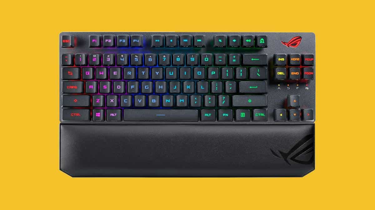 This ASUS gaming keyboard’s price just got nerfed in Amazon deal ahead of MW3