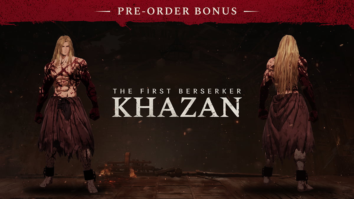 Image showing the pre-order bonus reward for the game The First Berserker: Khazan.