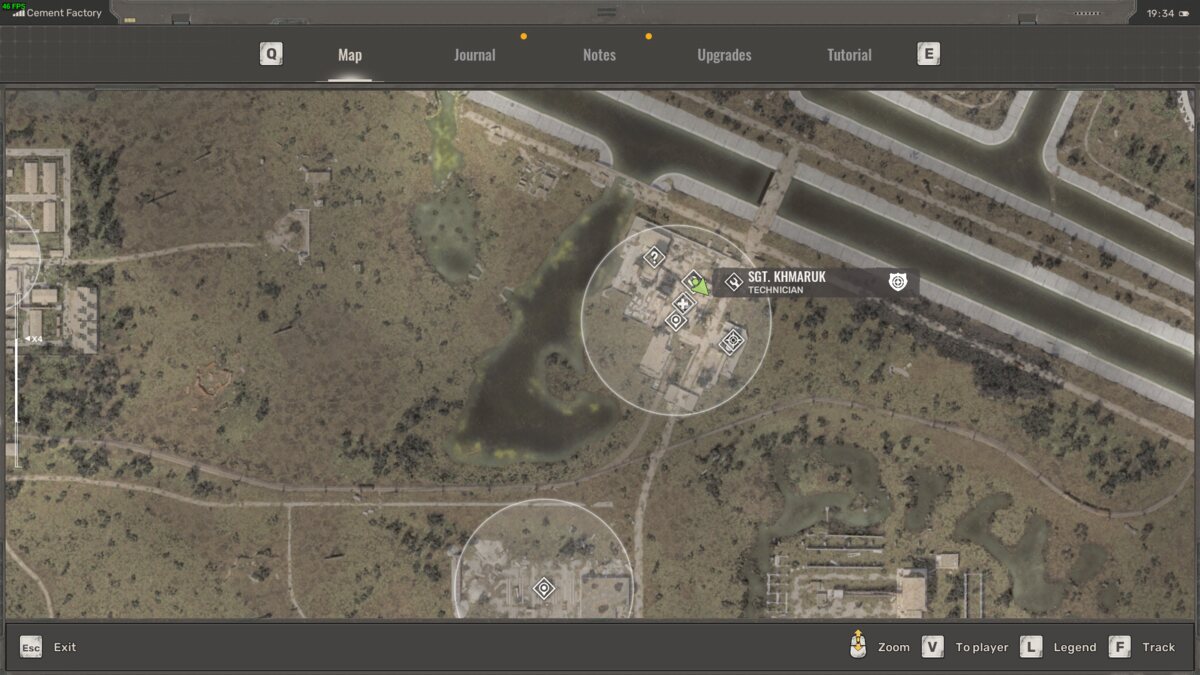 Stalker 2 technician locations: Khmaruk location.