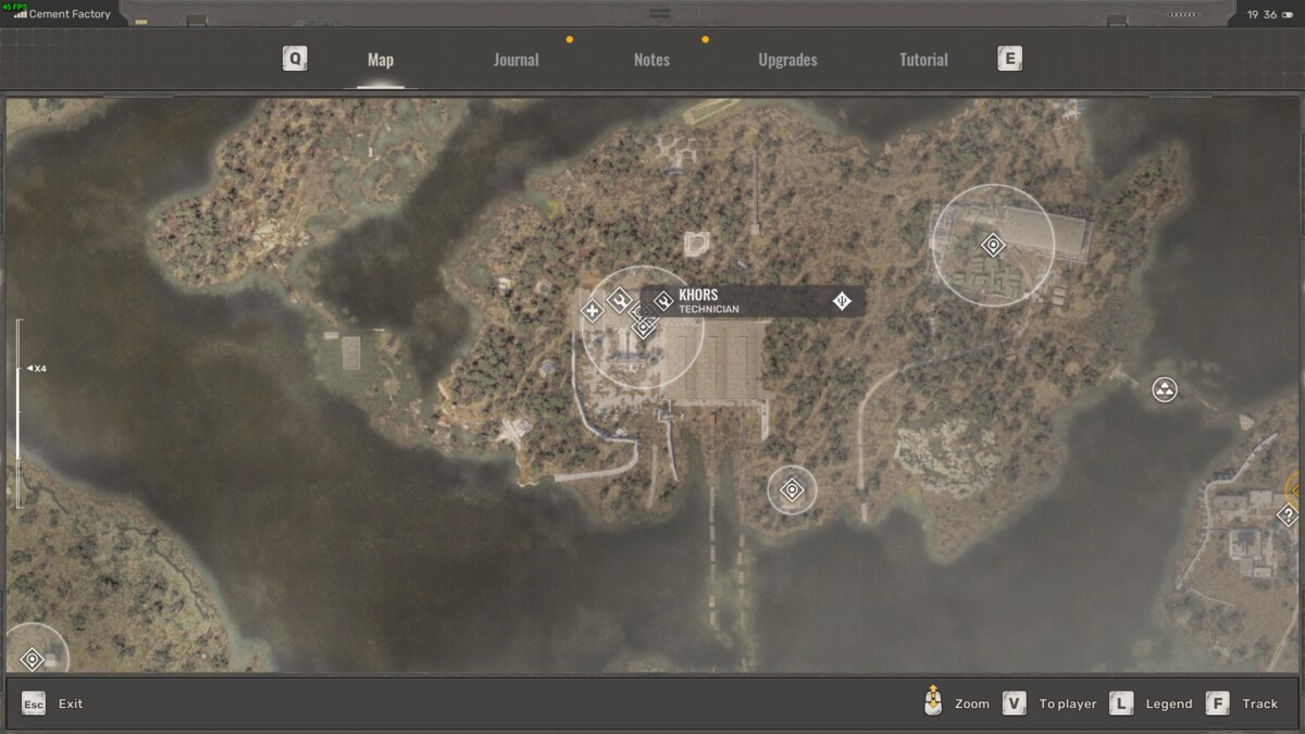 Stalker 2 technician locations: Khors location.
