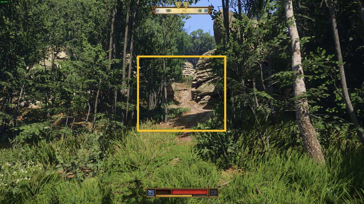 Kingdom Come Deliverance 2 axe from the lake: forest.