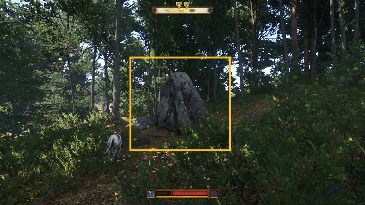 Kingdom Come Deliverance 2 axe from the lake: map.