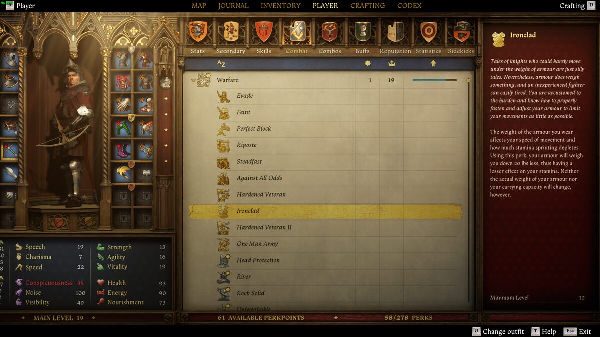 Kingdom Come Deliverance 2 best perks: perks.