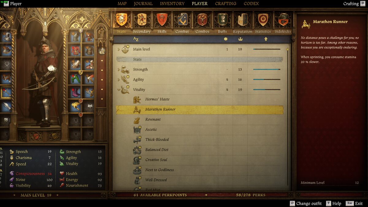 Kingdom Come Deliverance 2 best perks: perks.