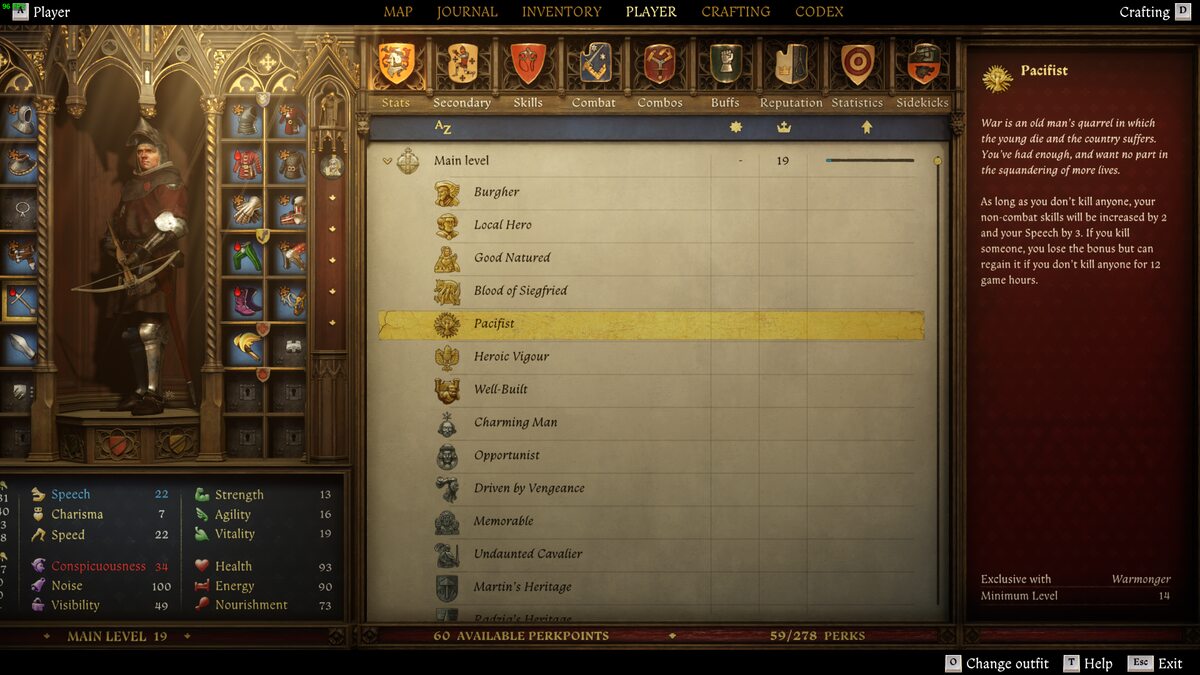 Kingdom Come Deliverance 2 best perks: perks.