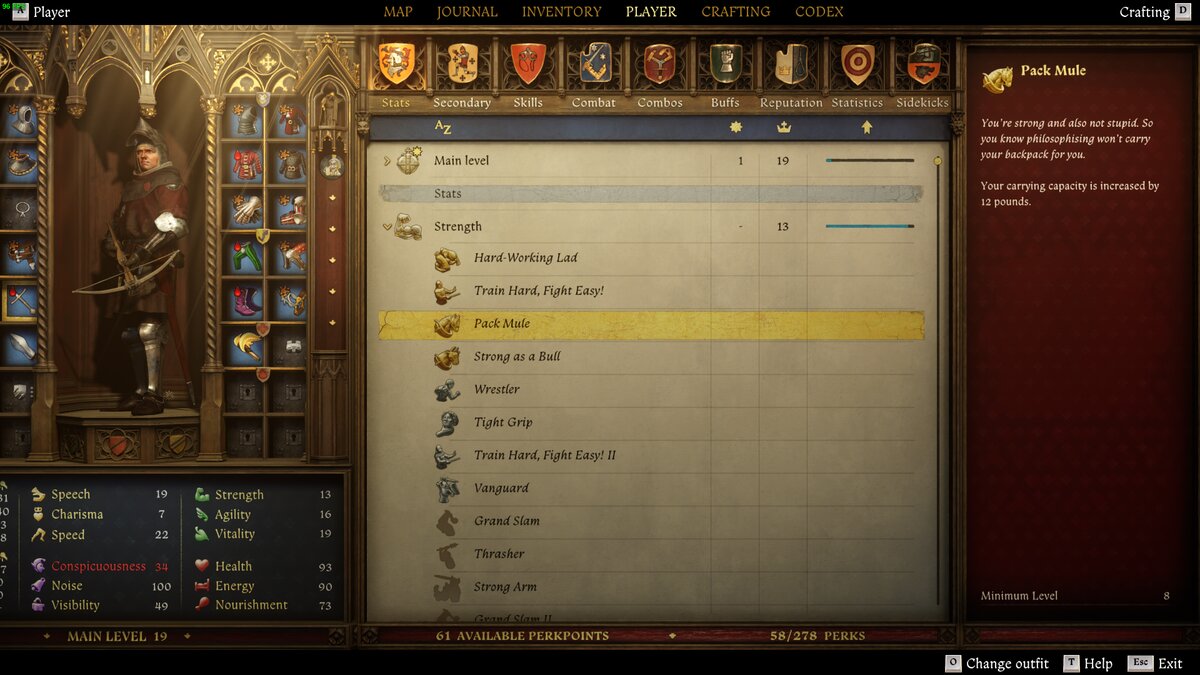 Kingdom Come Deliverance 2 best perks: perks.