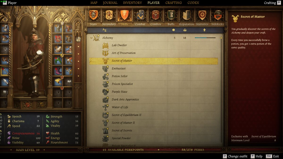 Kingdom Come Deliverance 2 best perks: perks.