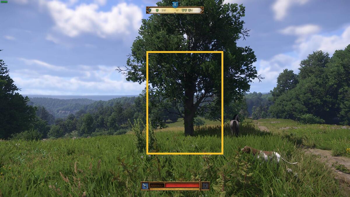 Kingdom Come Deliverance 2 border nail: oak tree.